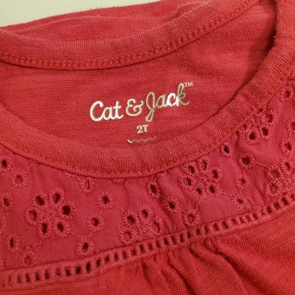 Cat & Jack Pink Girls Top - Picture 3 of 4